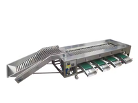 Automatische PLC aardappel-, knoflook-, kersen-, pruimen-, dadels-, cashewnoten- en ananas-sorteer- en -gradeermachine voor groenten en fruit