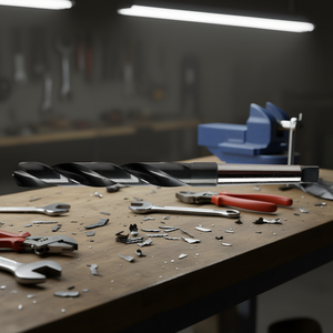 ดอกสว่านเจาะเหล็ก HSS แบบปลายตัดเกลียวพร้อมก้าน Morse Taper Shank สำหรับเจาะโลหะ ไม้ และพลาสติก - Product Image 3