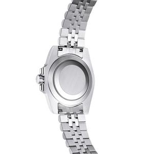 Renaud Đồng hồ cơ tự động 40mm nam 100m Diver vỏ thép không gỉ hình tròn phong trào Miyota mới! - Product Image 2