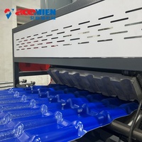 Línea de Producción de Láminas para Techos, Línea de Producción de Láminas Corrugadas de PVC, Máquina para Techos de 4 Capas ASA UPVC