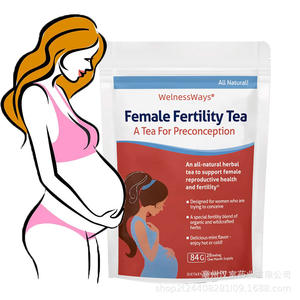 شاي العافية التناسلية للنساء-دعم الخصوبة الطبيعية والشاي المنقع في التوازن الهرموني - Product Image 1
