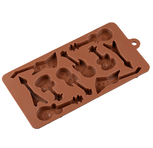 <span class=keywords><strong>Molde</strong></span> de Silicona Creativo para Hornear en Forma de Nota Musical para Pastel - Product Image 1