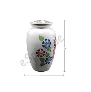 Urnes funéraires modernes tendances en laiton personnalisées Nouveau style de couleur avec logo pour adulte humain Fournitures funéraires en gros - Product Image 5