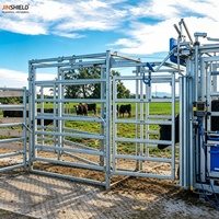 Système de manutention robuste pour bétail avec portillon – Outil de gestion du bétail