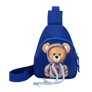 HQ กระเป๋าคาดหน้าอกของเด็กสุดน่ารักกระเป๋าสำหรับเด็กผู้ชายและ<span class=keywords><strong>เด็ก</strong></span>ผู้หญิงลายหมีน้อยกระเป๋า<span class=keywords><strong>พา</strong></span>ดลำตัวกระเป๋าเป้ใบเล็กสำหรับเดินทางของ<span class=keywords><strong>เด็ก</strong></span>ทารก - Product Image 5
