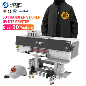 Rouleau à rouleau d'autocollants en vinyle Imprimante grand format A1 Impressora Drucker Machines d'emballage Machine d'impression UV pour autocollants Imprimante DTF - Product Image 1