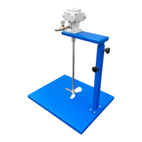Mélangeur pneumatique de haute qualité pour conteneurs IBC, 0-30L, en acier inoxydable SUS304, agitateur à air haute vitesse avec engrenage central pour le mélange de liquides chimiques