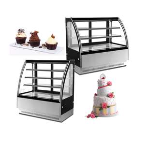 Cake Display Refrigerador Panadería Usado Refrigerador Vitrina Cake Display Cake Vitrina - Product Image 2