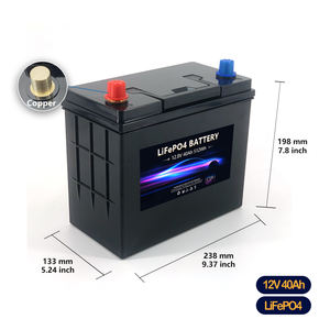 12. 8v40ah LiFePO4, высокая мощность <span class=keywords><strong>600CCA</strong></span>, 12 В, литий-ионный аккумулятор для автомобильного стартера, пусковой блок питания автомобиля, пусковой аккумулятор - Product Image 6