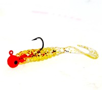 50Mm Multiwarna Grosir Umpan Berenang Mata 3d Memancing Jig Kepala Umpan Pancing Massal Murah Bertengger Pike Umpan Lembut Rig Memancing
