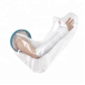 Protège-plâtre imperméable personnalisé Firstar pour <span class=keywords><strong>bras</strong></span> long, <span class=keywords><strong>protection</strong></span> de douche en silicone PVC PP, couvre-plâtre étanche pour plaies - Product Image 2