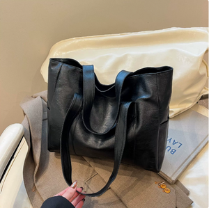 <span class=keywords><strong>Sac</strong></span> fourre-tout grande capacité pour femme PEIQUAN, nouvelle collection été, style coréen simple et polyvalent, <span class=keywords><strong>sac</strong></span> à bandoulière - Product Image 6