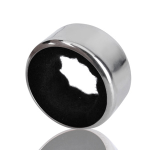 Colliers anti-goutte en acier inoxydable pour bouteilles de vin, avec feutre en velours, pour cuisine et bar, vente en gros - Product Image 2
