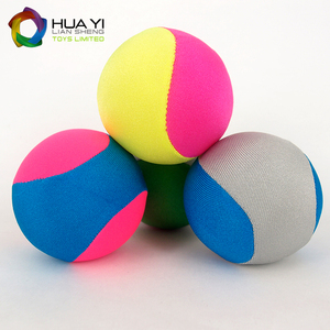 <span class=keywords><strong>Fitness</strong></span> redondo colorido tela de Lycra terapia de mano agarre blando estrés bolas pelota Anti-estrés - Product Image 6