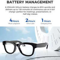 Lunettes Intelligentes M01 AI : Traduction, Enregistrement Vidéo Sans Fil, Photographie, Caméra 800W, Appel BT, Wifi, Étanche IP67, Magnétiques M01 Pro