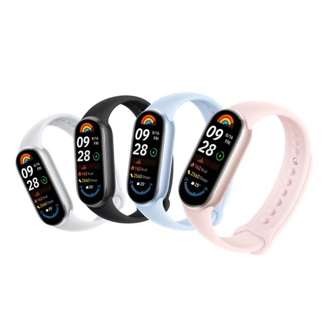 150+ Sport Modes Fitness Heart Rate Monitor Mijia Band 9 No NFC 1.62'' AMOLED Ultra Long Battery Life 21 Days Smart Band