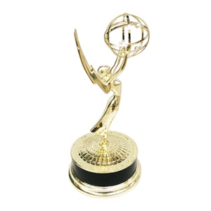 39cm Platinum Emmy & Grammy Die-Cast Metal Award Cup Official Style Music TV Honors Sculpture Base antique gravée au laser - Product Image 2