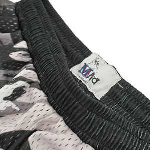 Short en maille double couche de luxe OEM de haute qualité personnalisé, Short en maille polyester décontracté pour salle de sport, lourd et frais - Product Image 3