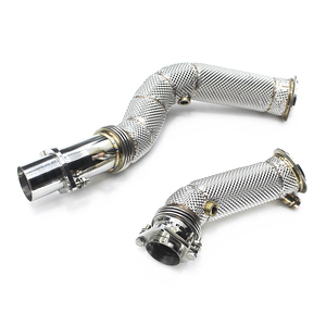 <span class=keywords><strong>Precio</strong></span> de fábrica, disponible F87 Downpipe para <span class=keywords><strong>BMW</strong></span> M2C/M2 <span class=keywords><strong>Competition</strong></span> F87 Heatshield Downpipe, cabezal de escape - Product Image 1
