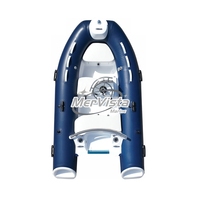 Canoë-kayak gonflable RIB à coque en fibre de verre de 3 mètres (10 pieds) avec tubes en PVC, en promotion à prix abordable