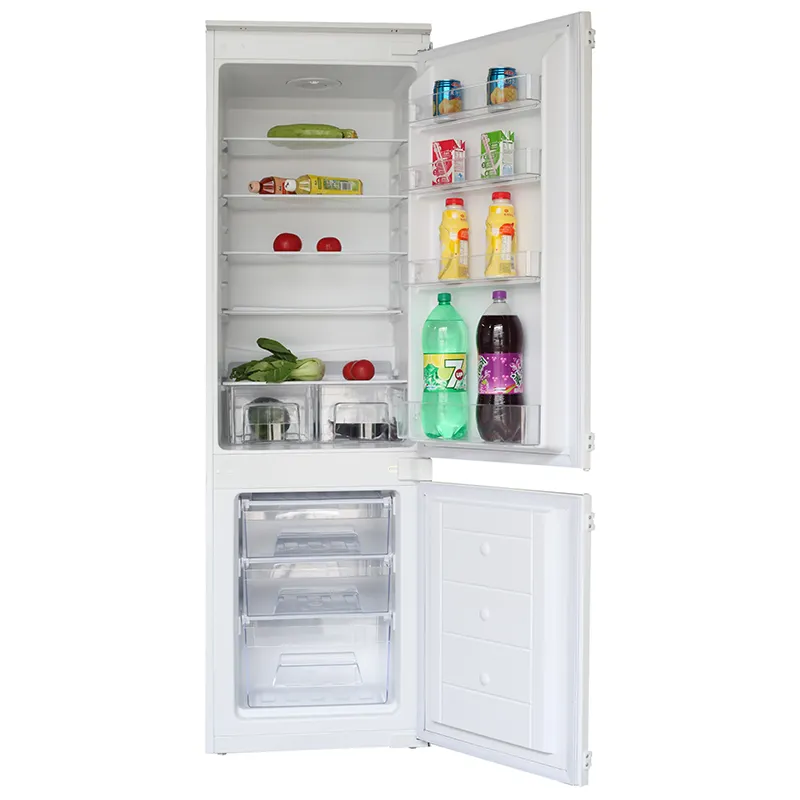 kitchen double d door built in refrigerator and freezer refrigerator with white top mount freezer