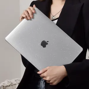 Sequin Laptop Cover For Macbook Air 15 2023 M2 A2941 Coque For Macbook Pro 13 15 16 Case Hard Plastic For Macbook Case