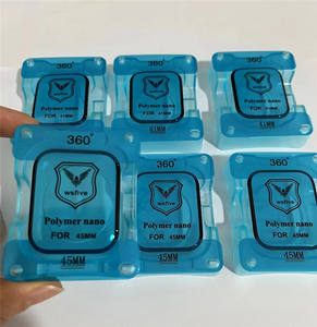 Nouvel arrivage Film de protection d'écran à collage rapide pour montre intelligente <span class=keywords><strong>Apple</strong></span> <span class=keywords><strong>Watch</strong></span> série 7 6 5 4, 38mm 40mm 41mm 42mm 44mm 45mm - Product Image 5