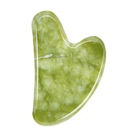 Gua Sha en jade naturel, outil professionnel de massage anti-âge en quartz rose, fait à la main, fabriqué directement en usine, 20 ans