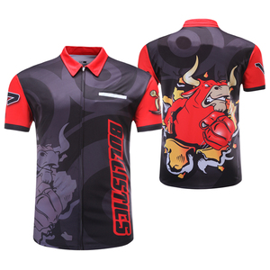 Dart shirt sweat-absorbent quick-drying excellent sublimation print male sportswear design wholesale 2019 - Product Image 1