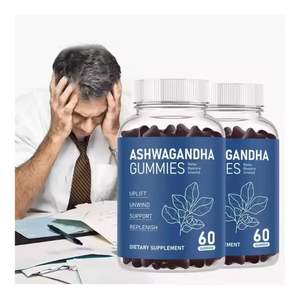Gomitas de Ashwagandha Orgánica de Marca Propia para Hombres Adultos, Aumento de Energía y Recuperación Muscular con Apoyo Inmunológico - Product Image 3