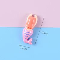 Breloques en résine Filles Nageuses pour Décoration DIY Été Coque de Téléphone Pince à Cheveux