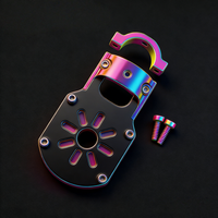 Soporte de Motor de Aleación de Aluminio Mecanizado por CNC de Alta Precisión, Brazo de Motor para Tubos de 12mm, 16mm, 18mm, Piezas para Drones, Multirrotores y UAVs