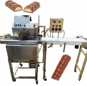 8kg Automatic Chocolate Enrobing <b>Machine</b> for Cookie Biscuit Commercial Chocolate <b>Coating</b> <b>Machine</b> With Conveyor - Product Image 6