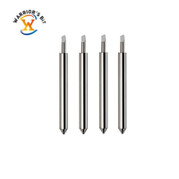 Fresa de extremo de carburo de 30 grados de alta calidad Warrior CNC OEM personalizable flauta única Roland Plotter cuchilla cortador de vinilo
