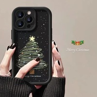 Casing Handphone Motif Pohon Natal untuk Iphone 18 Pro Max 17 Pro 16 Plus