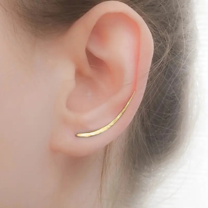 Orecchini a Perno Minimalisti Classici in Rame con Perle Imitate per Donne, Gioielli di Moda per Fidanzamento e Uso Quotidiano - Product Image 6