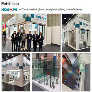 Puerta Corredera de <span class=keywords><strong>Vidrio</strong></span> Templado <span class=keywords><strong>con</strong></span> Marco de Aluminio Delgado Fácil de Instalar para <span class=keywords><strong>Vidrio</strong></span> de 8 mm, Precio en Malasia, Puerta Corredera de <span class=keywords><strong>Vidrio</strong></span> para Patio y Balcón - Product Image 6