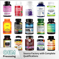 Capsules de Vitamine C aromatisées à la pastèque OEM 250mg, 2-3 doses quotidiennes, 60-180 capsules/flacon, renforcent le système immunitaire pour adultes, durée de conservation 24 mois
