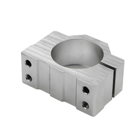 Support de fixation pour moteur CC à broche électrique usiné CNC en acier inoxydable et alliage d'aluminium – Offre Spéciale