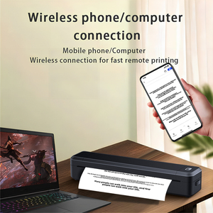 A4 xách tay <span class=keywords><strong>mini</strong></span> inkless nhiệt cho máy in 203dpi cho Android & IOS điện thoại thông minh trong kho 2-năm bảo hành - Product Image 2