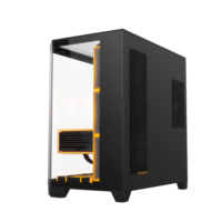 Boîtier PC de jeu AntarcChill Full View ATX Mid Tower, design aquarium tendance, ODM OEM, produit en stock pour la vente en gros
