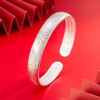 Bracelet pour femme PFT, style ethnique français ancien, dragon et phénix, en bambou, laiton électroplaqué, or véritable