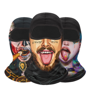 หน้ากากสกีแบบเต็มหน้าพิมพ์ลาย3D สำหรับฮาโลวีนคอสเพลย์รูปหัวกะโหลกสัตว์คลุมศีรษะวิธีการถ่ายภาพดิจิตอล - Product Image 2