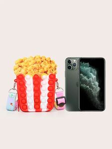 Custom Mini Silicone Shoulder Handbags for Girls Waterproof 3D Japan Style Cartoon Cute <b>Kids</b>' Coin Pouch Purse - Product Image 4