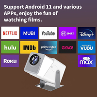 Proyektor Mini Portabel Z10 4K Home Theater Smart TV Android WIFI Full HD Proyektor Ponsel Video Game Luar Ruangan