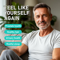 Cápsulas para la Salud de la Próstata, Suplemento para Hombres con Saw Palmetto, Zinc y Selenio, Apoya la Salud del Tracto Urinario y la Vitalidad Masculina