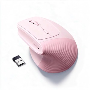 UGREEN M571P เมาส์ไร้สายแนวตั้งตามหลักสรีรศาสตร์ 2.4G 5.4 5 ปุ่มปรับได้ 4 DPI เมาส์สำนักงานที่ใช้แบตเตอรี่ - Product Image 3