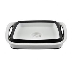 Kitchen <b>Plastic</b> Folding Vegetable Washing Basin Eco-friendly Reusable Dishwasher Safe Foldable - Product Image 5