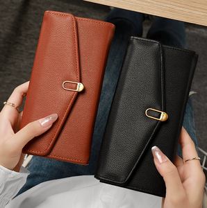 2026 New Design Fashion <b>Wallet</b> Women Female <b>Wallets</b> Leather Woman <b>Ladies</b> <b>Wallet</b> - Product Image 1