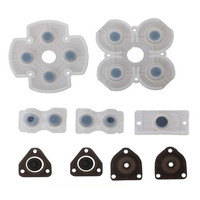 Kit de caoutchouc silicone conducteur SYYTECH V1.0 V2.0 pour la réparation des manettes PS4